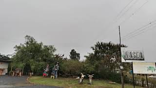 Tronadera!! Tormenta en Villa de Leyva!!!