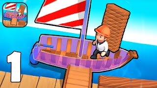 Ship Craft: Seaport Tycoon! - Part 1 Stickman Shipbuilding And Adventure - Gameplay Walkthrough