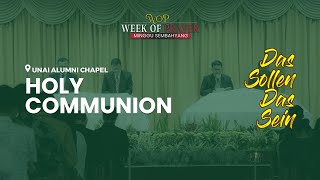 HOLY COMMUNION | Friday, 5 April 2024