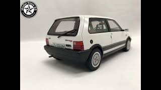 Fiat Uno Turbo Antiskid scala 1:18 disponibile sul sito modelstore85.com