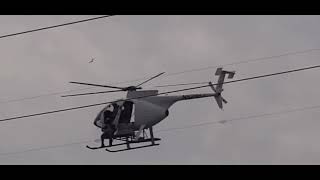 Helicopter and High Power Line