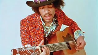 Jimi Hendrix On An Acoustic Guitar (only known 2 videos RARE)