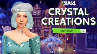 There's A New Stuff Pack For The Sims 4, and it's....Gems? | Crystal Creations Trailer Reaction!💎