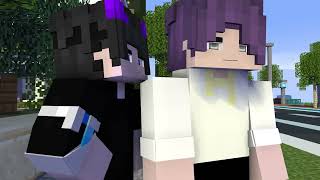 bay x pur //Minecraft Animation//@YeosM OwO💜💙