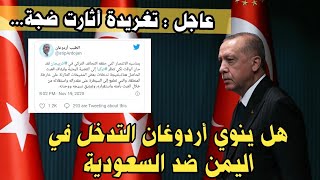 هل قرر أردوغان التدخل في اليمن/تغريدة أثارت ضجة كبيرة