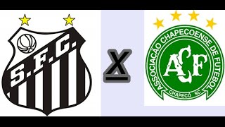 Santos 3 x 1 Chapecoense (Gols) Brasileirão 03/09/2015