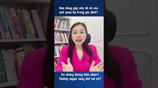 Bạn đang gặp vấn đề về các mối quan hệ trong gia đình? | Quỳnh Trang TLA | #shorts