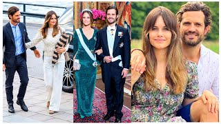 World Famous Romantic 😍 couple of Sweden Princess Sofia and prince Carl Philip