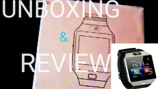 Dz09 GSM smart watch unboxing - review in urdu