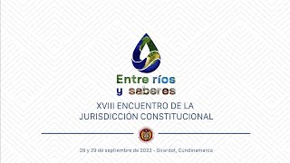 XVIII Encuentro de  la Jurisdicción Constitucional (Viernes)