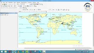 Base maps in GIS | World Map in GIS @bestsolutionline GIS Tutorials