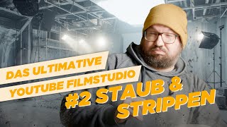 Filmstudio Baufortschritt - Trockenbau und Elektroplanung - Studiobau Teil 2