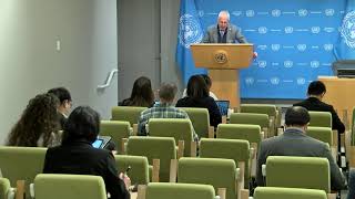 Noon Briefing by the Spokesperson for the Secretary General