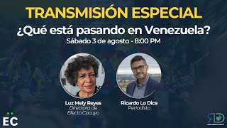 Emisión especial #ConLaLuz  junto a @RicardoLoDice : ¿Qué está pasando en Venezuela?