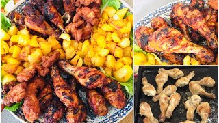 افخاذ الدجاج 🍗محمرة بطريقة جديدة  و مميزة !تنسيك في كل الوصفات 👍