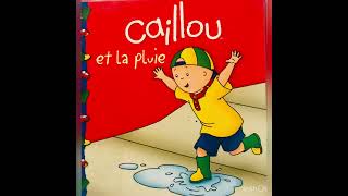 Caillou et la pluie ☔️