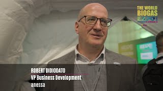 Robert DIDIodato, VP Business Development of anessa about the World Biogas Expo