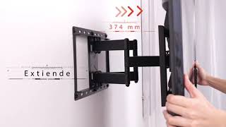 Tilting Swivel Wall TV Mount for Many 42-70 Inches (106cm-177cm) LED, LCD, OLED | Tips&Advice