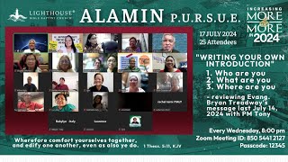 ALAMIN | WRITING YOUR OWN INTRODUCTION  |17 JULY 2024