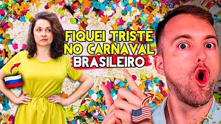 AMERICANO E RUSSA TENTAM ENTENDER O CARNAVAL DO BRASIL