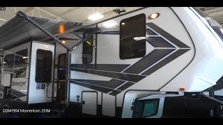 2019 Momentum Toy Hauler Mod. 351M For Sale at Terry Frazer's RV Center