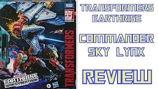 S5 E13 - Sky Lynx - Transformers War For Cybertron Earthrise Commander Class Figure Review (Edited)