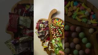 Colorful candy asmr platter #shorts