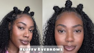 Quick and Easy Fluffy Eyebrow Tutorial!