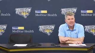 Full Press Conference Following Towson Men's Basketballs Loss To Charleston