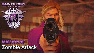 Saints Row 3 - Mission 40 - Zombie Attack (No Commentary)