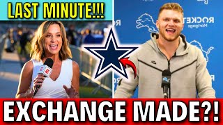 NEW NEWS! WAS THE EXCHANGE CONFIRMED? SHOCKED THE FANS! DETROIT LIONS NEWS