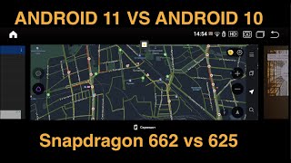 Проба Android 11. Snapdragon 662 VS 625. / Testing Android 11.