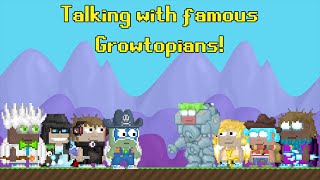 Talking with Famous Growtopians! w/ WickEr10, Jenuine, Vange, Dropster, MagicalFishy