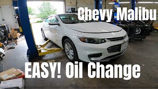 Chevy Malibu Oil Change for Dummies