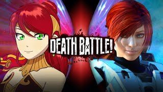 Fan Made Death Battle Trailer: Pyrrha Nikos VS Agent Carolina (RWBY VS Red vs Blue)