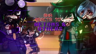 //MHA reacts to Aftons and other//Part 3 of Michael meets MHA//Warnings in intro//