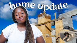 HOME UPDATE 🏠 Changing the house plan, Trusting God's timing & Showing my dog her new home