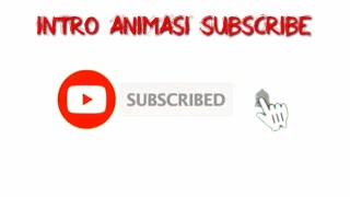 animasi SUBSCRIBE youtube