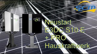 Neustartanleitung E3DC S10E und S10E Pro Hauskraftwerk scm energy GmbH