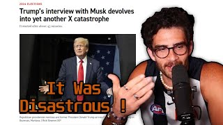 Hasan Reviews & Recaps Elon Musk's & Donald Trumps Disastrous Twitter Space Talk ! | HasanAbi Reacts