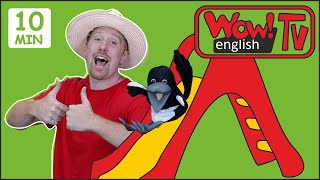 Hide and Seek Summer Stories for Kids from Steve and Maggie | Spoken Story Wow English TV