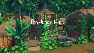 The Jungle Huts | Sims 4 Speed Build | No CC