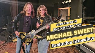 Michael Sweet discusses the 40th Anniversary Tour, the New Album, and his new Sully Guitar!!!!