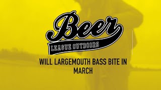 Can you catch bass in March??? Ontario early season bass season.