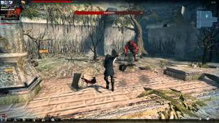 Vindictus EU Closed Beta: Gnoll Chieftain fight