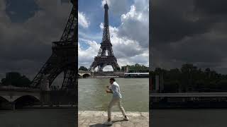 Boxeando em Paris🇫🇷 #lifestyle #muaythai #boxing #paris #torreeiffel #mma