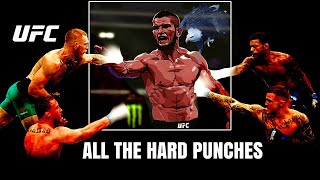 ALL THE HARD PUNCHES THAT KHABIB NURMAGOMEDOV HAS RECEIVED IN HIS CAREER. UFC