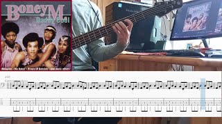 Ma Baker - Boney M (4 String Bass Cover with Tabs)