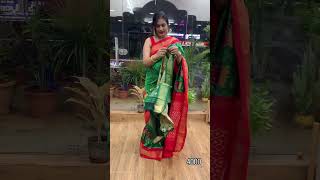 santhi thripuraneni #kanchipattu #gadwal #mangalagiri #venkatagiri #gadwal #halfsaree #saree