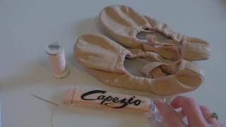 How to Sew Ribbons onto Ballet Shoes